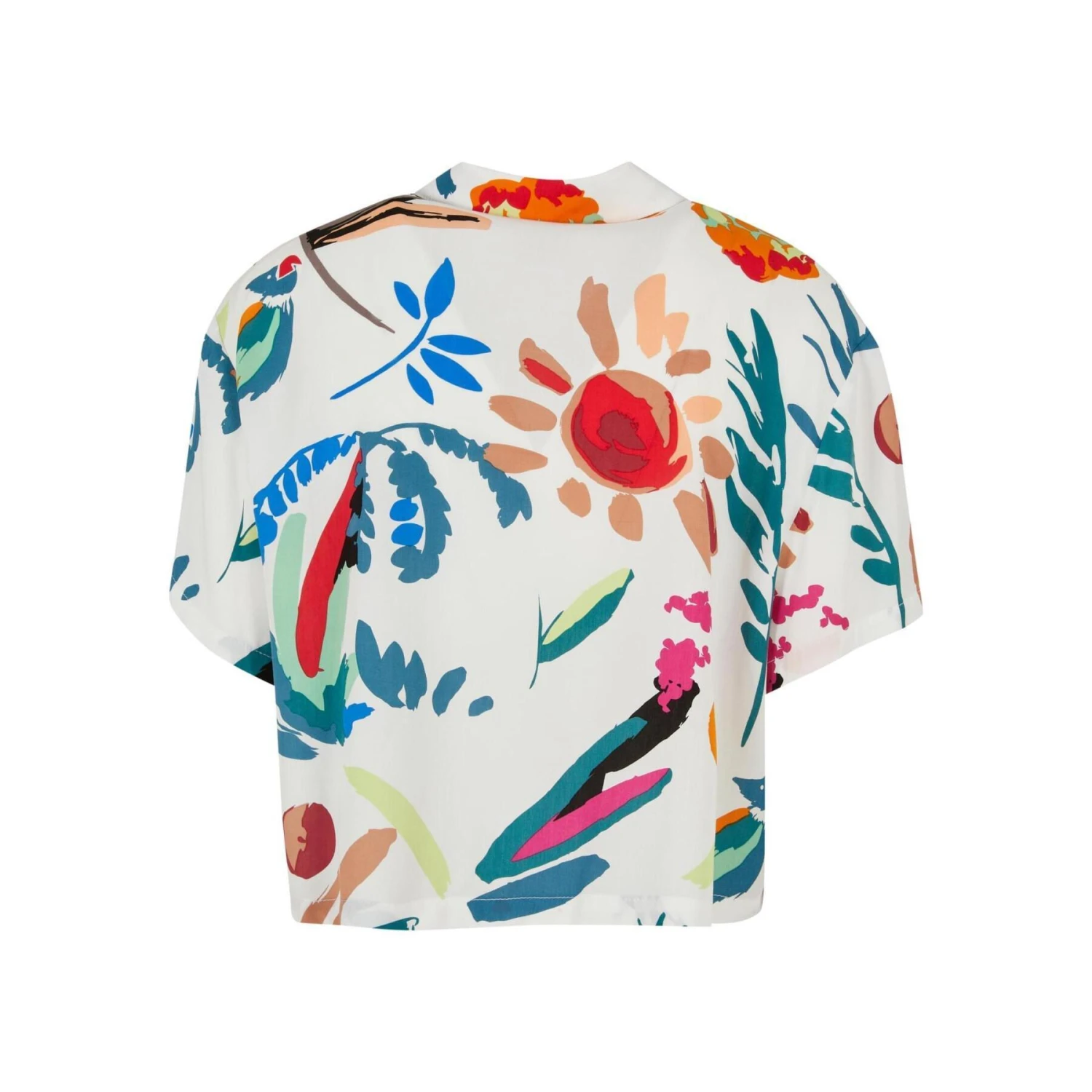 Dameshemd Urban Classics Viscose Resort 4 Dameshemd Urban Classics Viscose Resort - Afbeelding 4