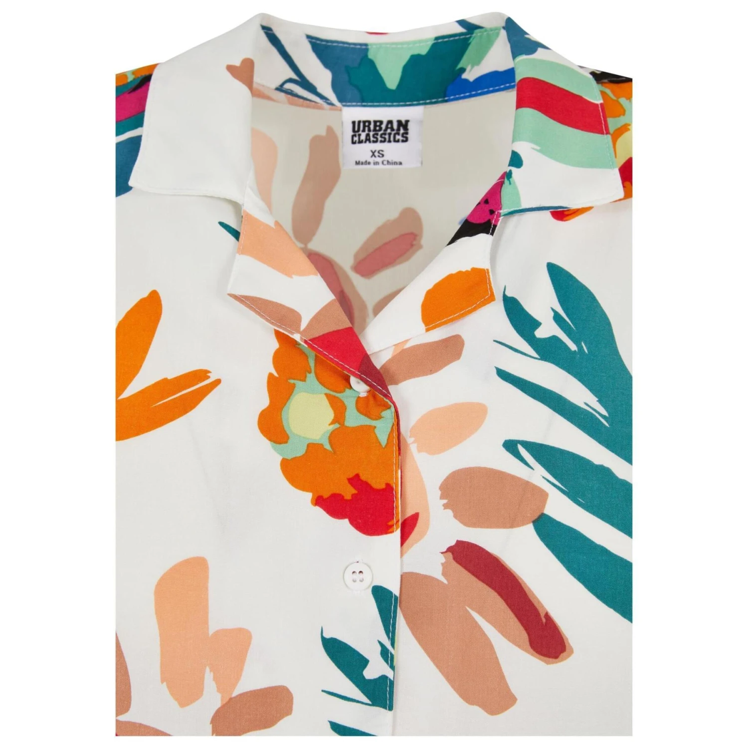 Dameshemd Urban Classics Viscose Resort 8 Dameshemd Urban Classics Viscose Resort - Afbeelding 8