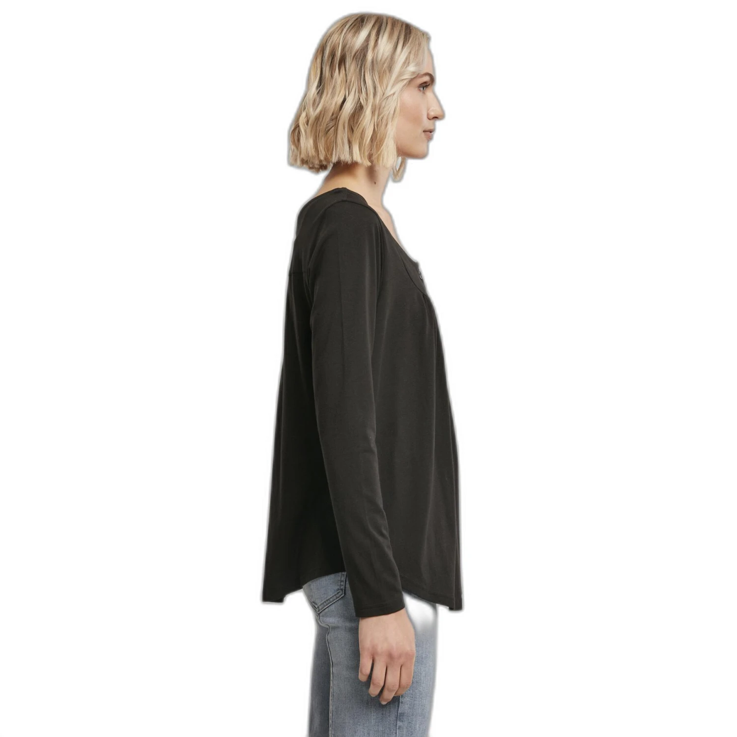 Damesblouse Urban Classics Viscose 4 Damesblouse Urban Classics Viscose - Afbeelding 4