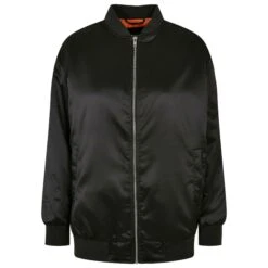 Urban Classics Oversized GT Satin Bombers