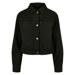 Kort Spijkerjack Voor Dames Urban Classics Boxy Worker GT