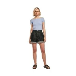 Dames Short Met Hoge Taille Urban Classics Boyfriend GT 15 Dames Short Met Hoge Taille Urban Classics Boyfriend GT -URBAN CLASSICS WINKEL urban classics tb4783 00709 4