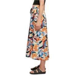 Halflange Rok Van Satijn Aop Vrouw Urban Classics -URBAN CLASSICS WINKEL urban classics tb5006 03839 u 1 1