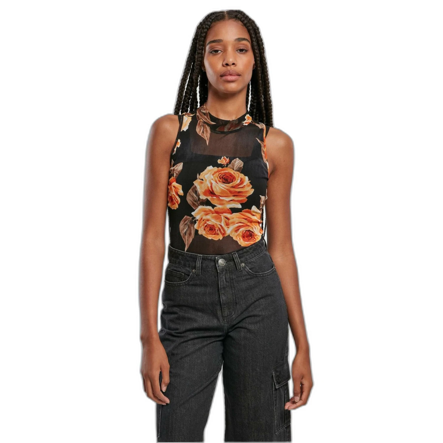 Gebreide Mouwloze Damesbodysuit Urban Classics 3 Gebreide Mouwloze Damesbodysuit Urban Classics - Afbeelding 3