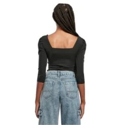 Vrouwenromper Met 3/4 Mouwen Urban Classics GT -URBAN CLASSICS WINKEL urban classics tb5069 00007 2