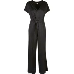 Jumpsuit Met Ceintuur Voor Vrouwen Urban Classics Satin GT