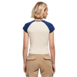 Dames Retro Baseball T-shirt Urban Classics Organic Stretch 14 Dames Retro Baseball T-shirt Urban Classics Organic Stretch -URBAN CLASSICS WINKEL urban classics tb5075 04015 2