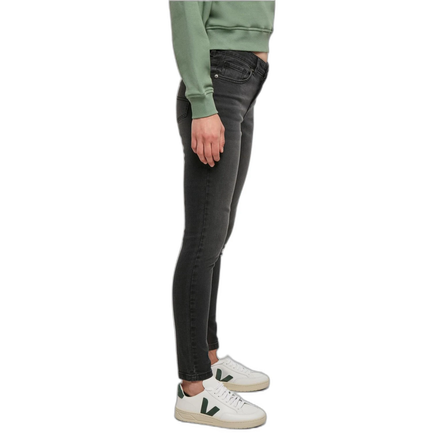 Damesmodel Skinny Jeans Urban Classics GT 9 Damesmodel Skinny Jeans Urban Classics GT - Afbeelding 9