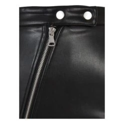 Synthetisch Leren Rok Vrouw Urban Classics Biker -URBAN CLASSICS WINKEL urban classics tb5415 00007 9