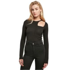 Body Biologische Uitsnijding Met Lange Mouwen Voor Vrouwen Urban Classics 13 Body Biologische Uitsnijding Met Lange Mouwen Voor Vrouwen Urban Classics -URBAN CLASSICS WINKEL urban classics tb5476 00007 0