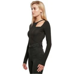 Body Biologische Uitsnijding Met Lange Mouwen Voor Vrouwen Urban Classics 15 Body Biologische Uitsnijding Met Lange Mouwen Voor Vrouwen Urban Classics -URBAN CLASSICS WINKEL urban classics tb5476 00007 1