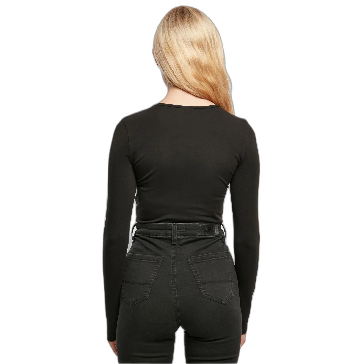 Body Biologische Uitsnijding Met Lange Mouwen Voor Vrouwen Urban Classics 6 Body Biologische Uitsnijding Met Lange Mouwen Voor Vrouwen Urban Classics - Afbeelding 6