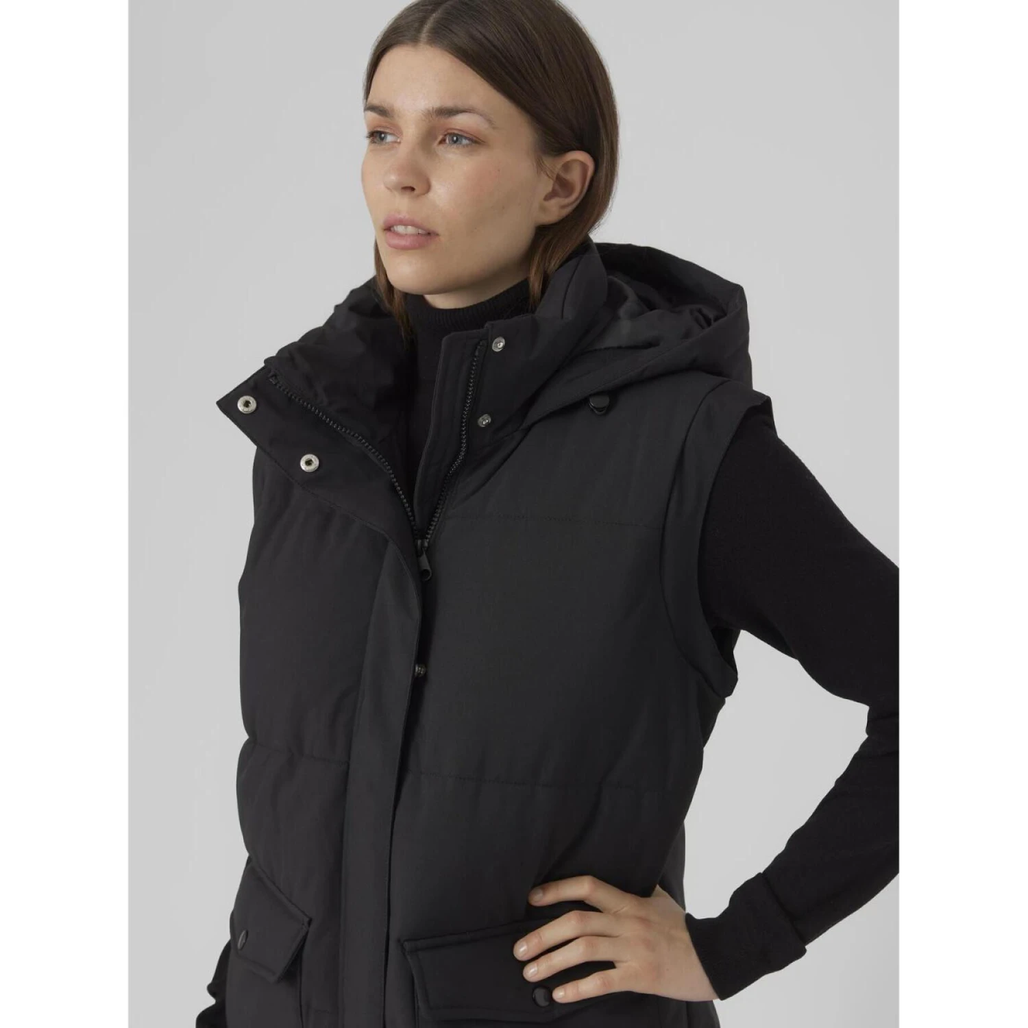 Lange Damesjas Vero Moda Madelyn 5 Lange Damesjas Vero Moda Madelyn - Afbeelding 5