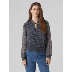 Damesblouse Met Lange Mouwen Vero Moda Milla Smock -URBAN CLASSICS WINKEL vero moda 10302768 4409236 3