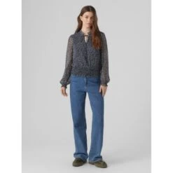Damesblouse Met Lange Mouwen Vero Moda Milla Smock -URBAN CLASSICS WINKEL vero moda 10302768 4409236 4