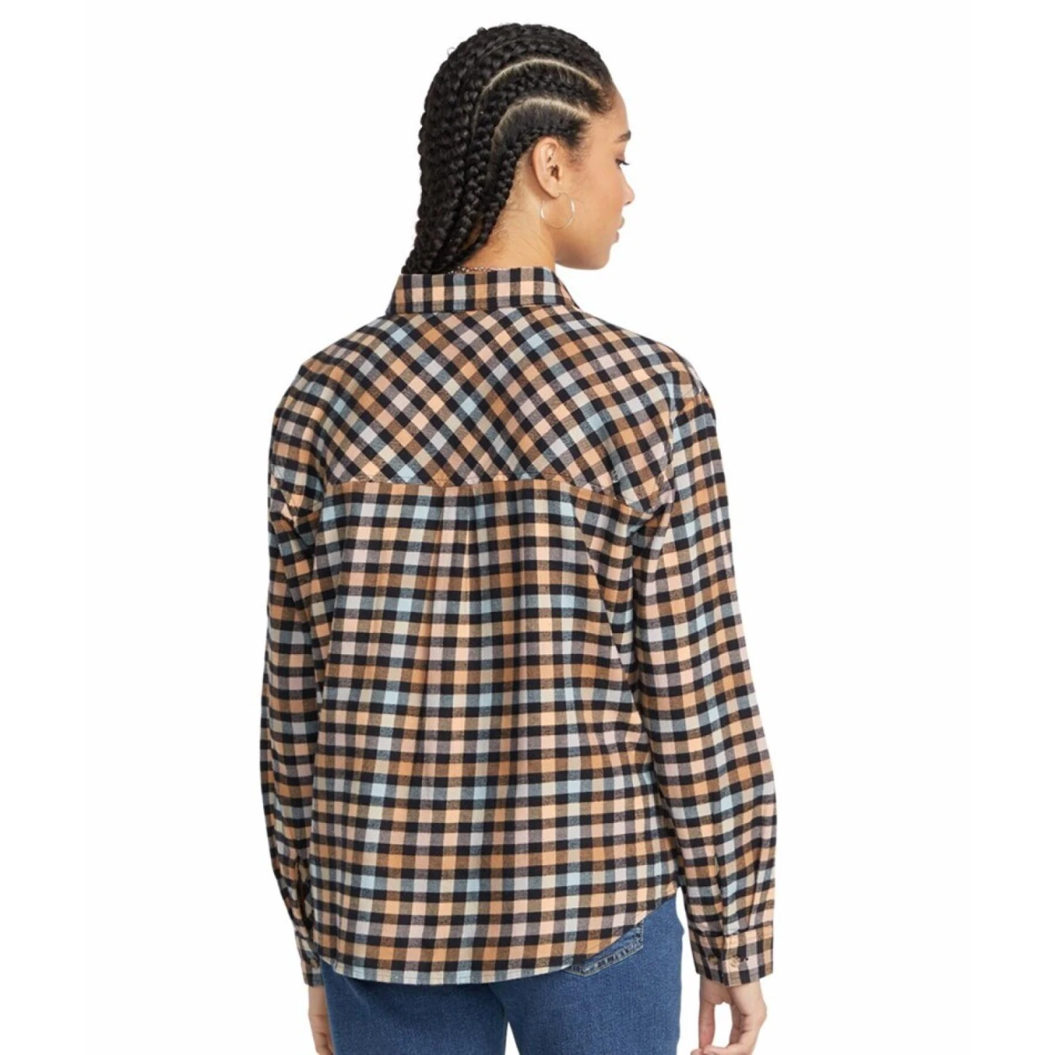 Dameshemd Volcom Plaid To Meet U 2 Dameshemd Volcom Plaid To Meet U - Afbeelding 2