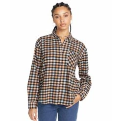 Dameshemd Volcom Plaid To Meet U 5 Dameshemd Volcom Plaid To Meet U -URBAN CLASSICS WINKEL volcom b0532302 orc 3