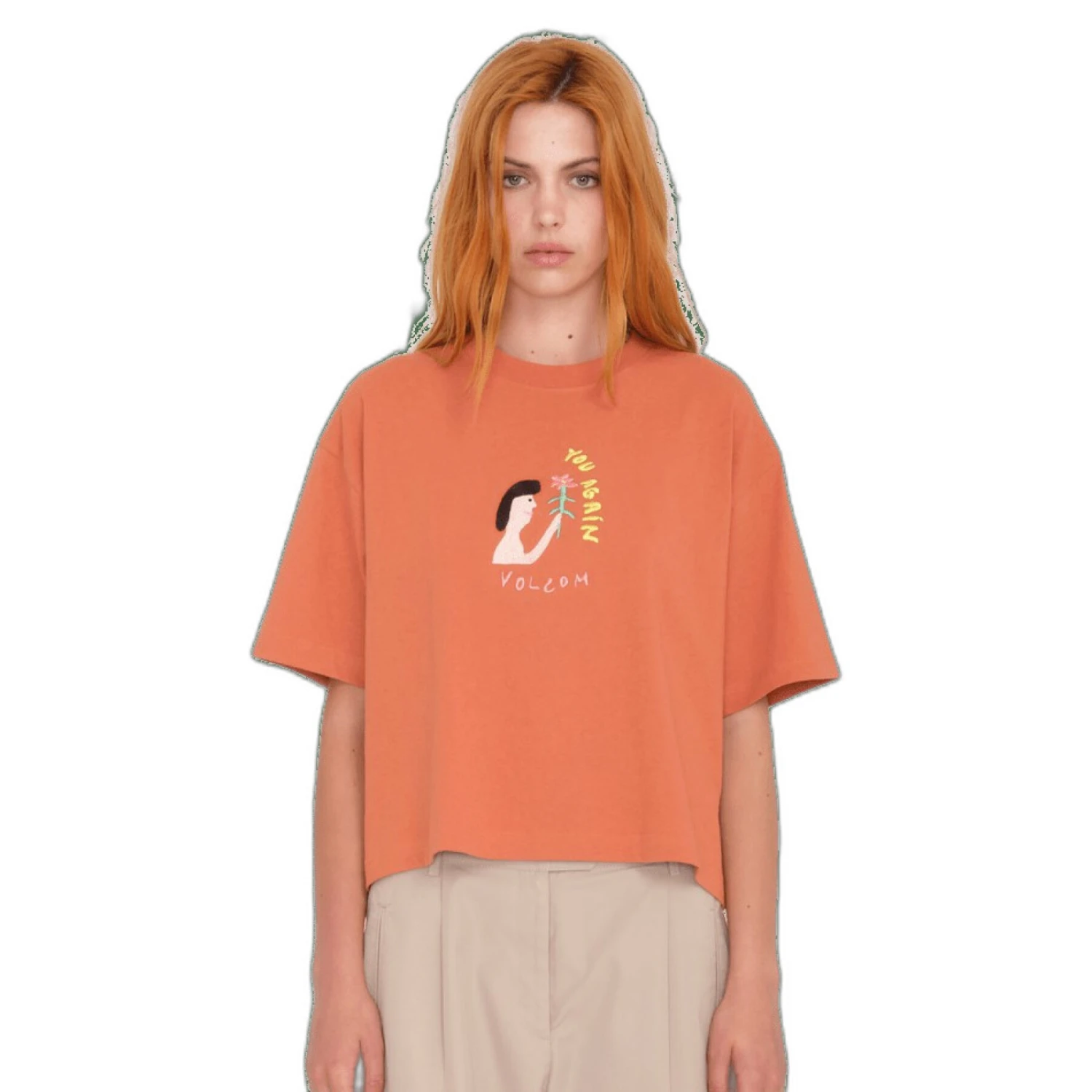 Dames-T-shirt Volcom Arthur Longo 1 Dames-T-shirt Volcom Arthur Longo