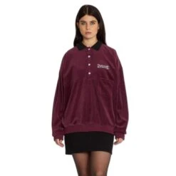 Fluwelen Damespolo Volcom Velroots