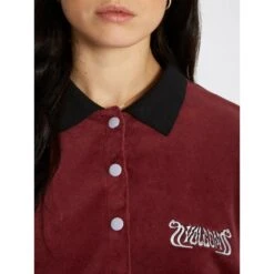 Fluwelen Damespolo Volcom Velroots -URBAN CLASSICS WINKEL volcom b4132206 bur 3