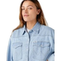 Dameshemd Wrangler Jumbo -URBAN CLASSICS WINKEL wrangler 112332058 3