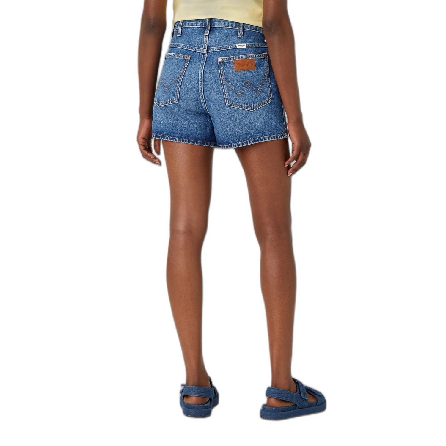 Dames Denim Shorts Wrangler Festival 3 Dames Denim Shorts Wrangler Festival - Afbeelding 3