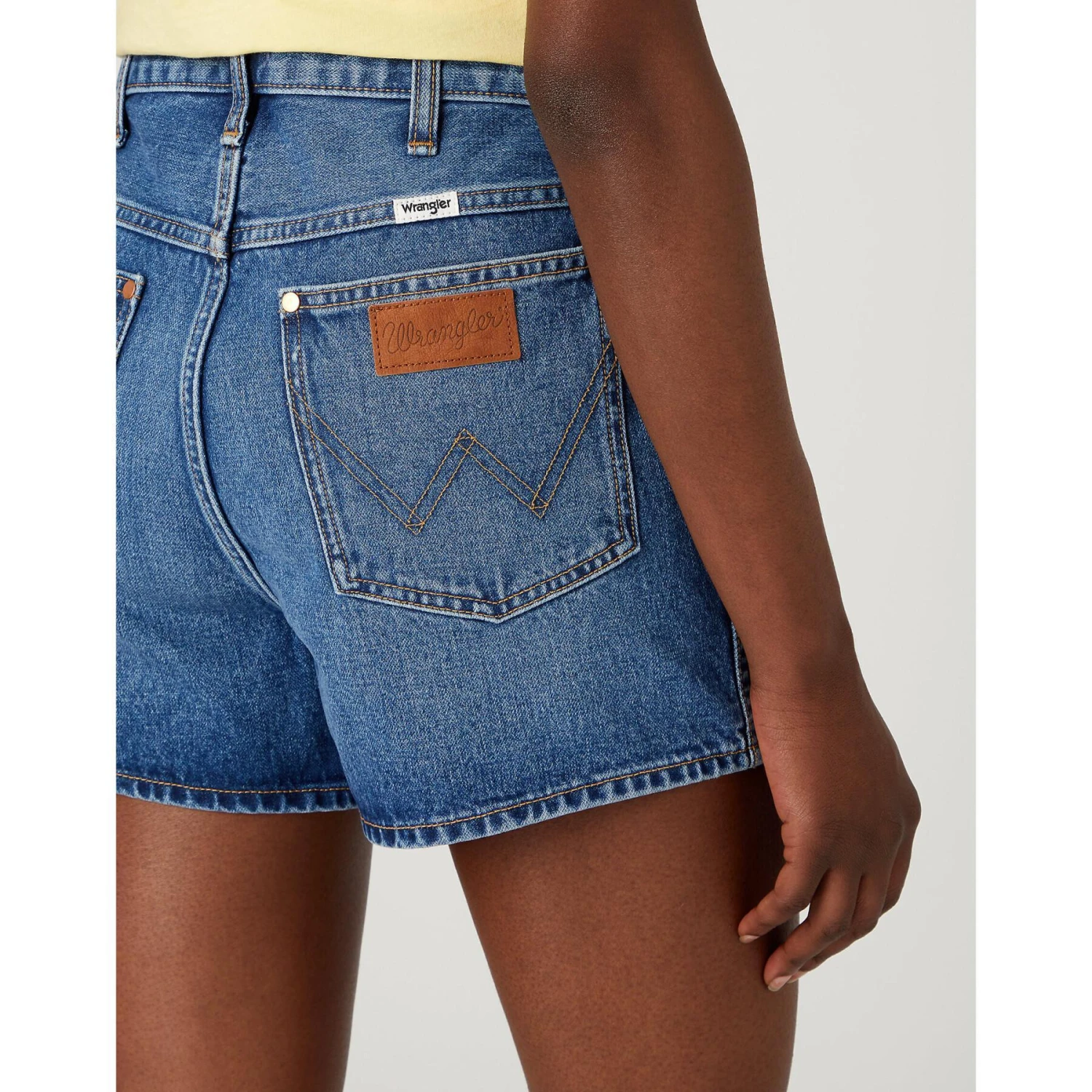 Dames Denim Shorts Wrangler Festival 5 Dames Denim Shorts Wrangler Festival - Afbeelding 5