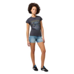 Damesshort Wrangler Boyfriend Shoreline -URBAN CLASSICS WINKEL wrangler 112351036 bleu 4