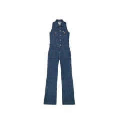 Jeans Jumpsuit Voor Dames Wrangler Racer Cat Suit Indigo Wranch