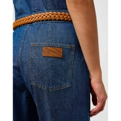 Jeans Jumpsuit Voor Dames Wrangler Racer Cat Suit Indigo Wranch -URBAN CLASSICS WINKEL wrangler 112351045 bleu 8